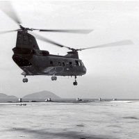Re-supply ops USS Tripoli 1967