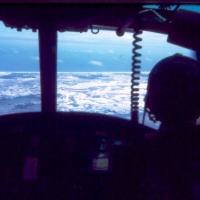 Huey flight in country from USS Tripoli