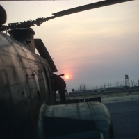 Prepping HMM-262 bird at dawn
