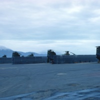 HMM-262 flight line area