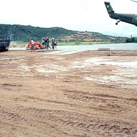 Somewhere west of Danang; your mailmen at work.