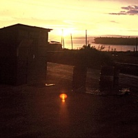 Twilight at the outhouse in sunny Ky Ha with HMM-263