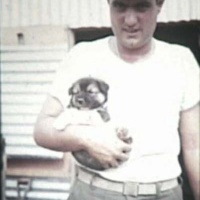 HMM-263 Crew Chief and His Dog