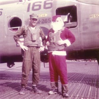 Christmas 1966. Maj John T Maxwell (Santa)