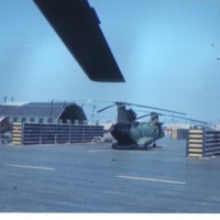 HMM-265 flight line at Phu Bai 1969