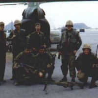 HMM-265 recovery team returning from 3 day mission at old French