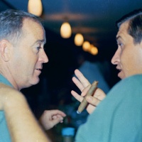 Col Smiley gives the Skipper a little advice
