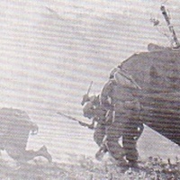 CH-46 breaks up at LZ Crow on 15 July 1966 / HMM-265 EP-171