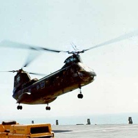 YT-24 on flight deck approach LPH-8
