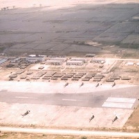 Aerial photo of Soc Trang airfield
