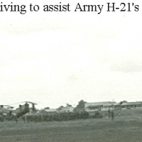 362 Soc Trang H-21s prep for War Zone D area