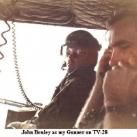 John Bouley as my Gunner