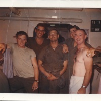 HMM-363 Aboard USS Iwo Jima at Sleeping Quarters Mar 1968