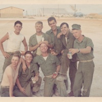HMM-363: Having a cool one at the NCO club with our section leader SSgt Bob Morley