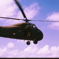 HMM-363 UH-34D in Flight at Tuy Hoa