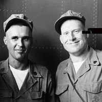 S/Sgt Frank Bonin & Sgt Rawlin Gull