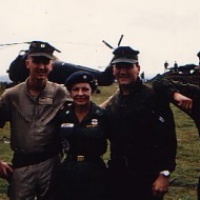 MARTHA RAYE at Dong Ha with HMM-363 1967