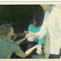 Bill Ruth jiving the hoochmaids
