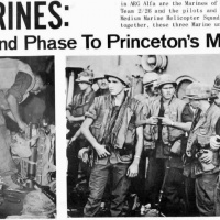 HMM-363 Amphibious Assault Team on board USS Princeton LPH-5 1968