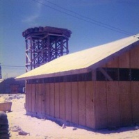 New Shower and Water Tower '68