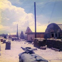 Street in front of our new Quarters '68 Phu Bai