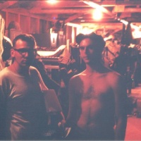 Joseph Suhoski and friend