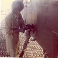 Refueling the UH-34Ds