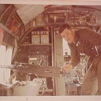 HMM-364 Sgt. John Trudo Gunner with his 50 Cal 1971 Marble Mountain