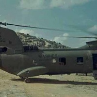 YK-4 in an LZ near the DMZ in late 1968