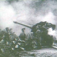 NVA 130MM Firing on Khe SAnh 68