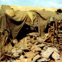 CommTech Bunker Direct Hit 122MM Khe SAnh 1968