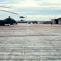 CH-53 dropping UH-34 at Ky Ha
