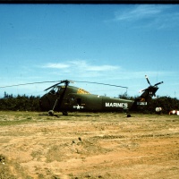 UH-34D near Ky Ha in '65