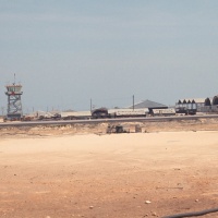 MMAF control tower and H&MS-16 buildings