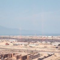 Aerial of Army area at MMAF