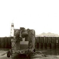 Testing OV-10 engine at Marble Mountain