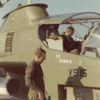 Major Jack Pipa in one of the new Cobras at MMAF