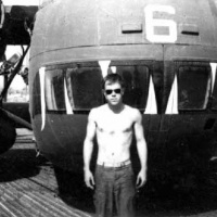 Shuster in front of JUNKMAN 6