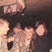 Two Marines at MMAF E-Club