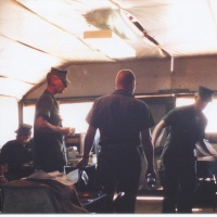 Operations and Intelligence tent