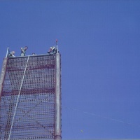 Rappell tower in ARVN camp Phu Bai 1968-69