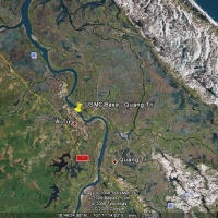 Google Earth Image of Quang Tri Air Base