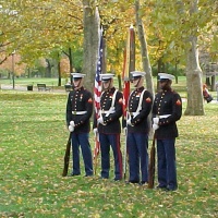 Wall 2002 Marine Color Guard 8 and I