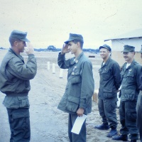 DOC PROUTY GETTING HIS AIR MEDAL