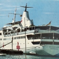Hospital Ship HELGOLAND from Hamburg Germany They treated the enemy