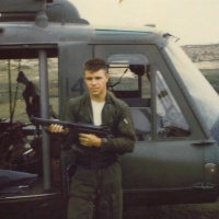 Sgt. Bruce Gossar up near the DMZ