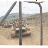 Tanks outside of Vandy