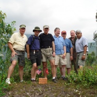 Marines on top of Hill 25