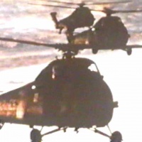 screen shots from Vietnam's Helicopter Heroes video tape
