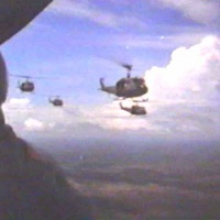 screen shots from Vietnam's Helicopter Heroes video tape
